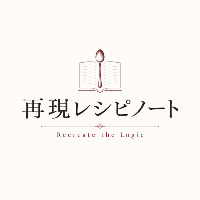 再現レシピノート — Recreate the Logic