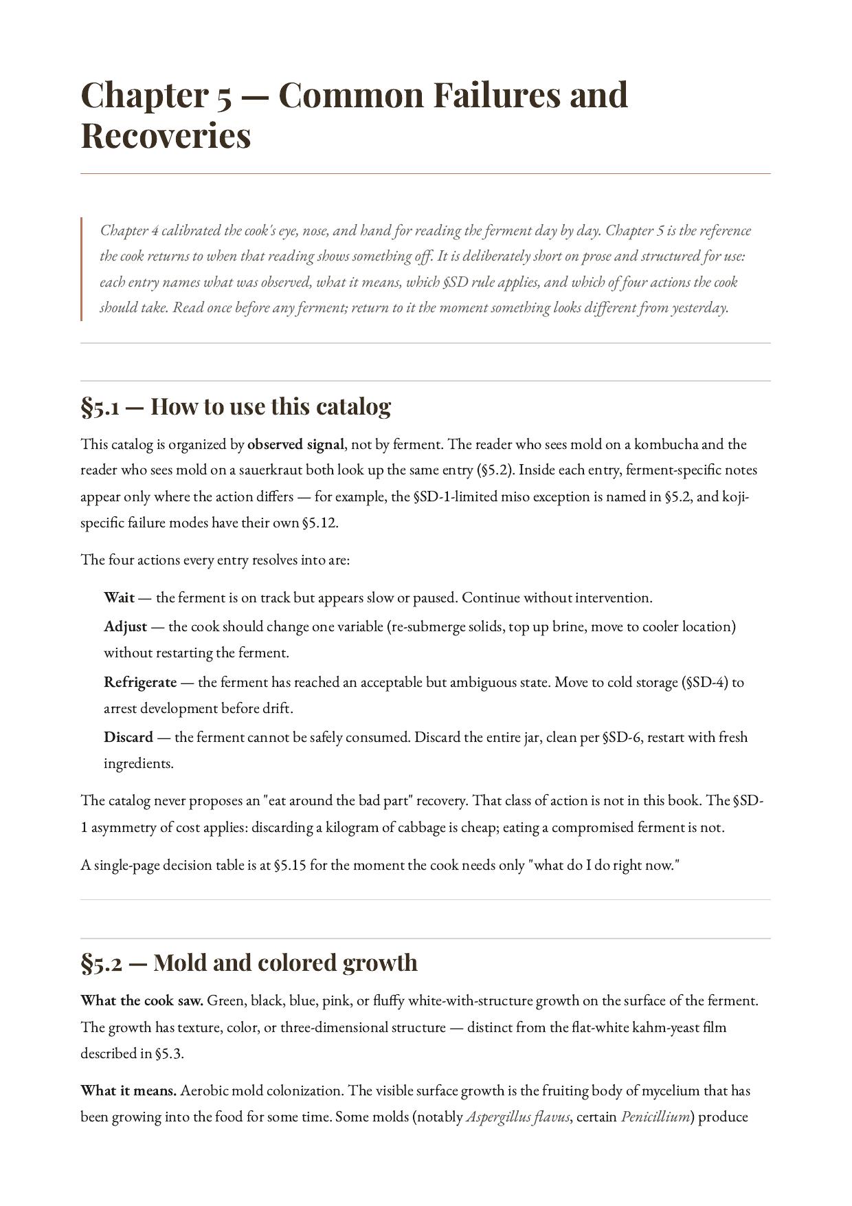 Chapter 5 · Common Failures and Recoveries